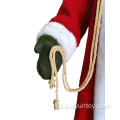 Decoraciones navideñas de pie de Santa Plush Toy